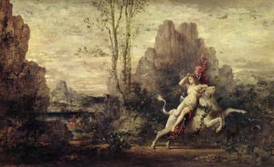 The Rape of Europa, c.1869 by Gustave Moreau